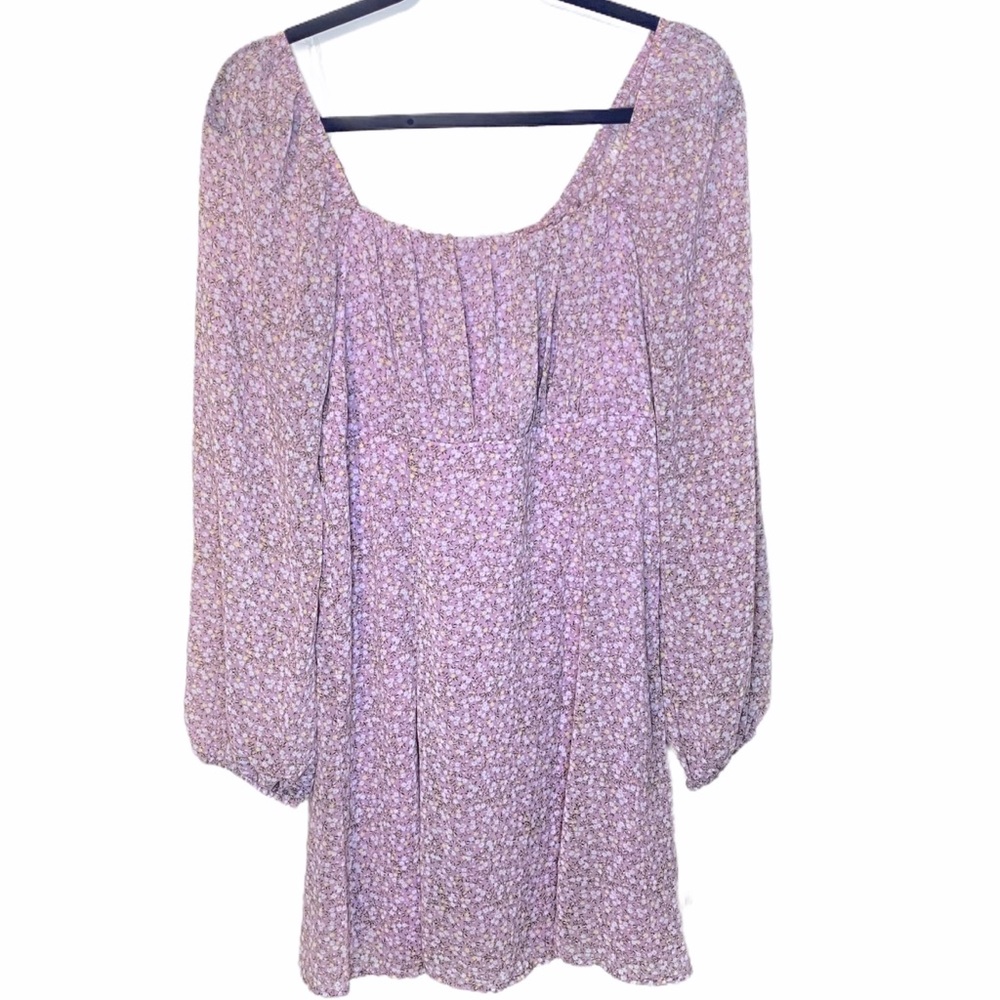 LTBS Chiffon Floral Dress